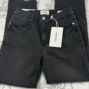 Brand new with tags Frame black denim jeans